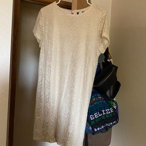 Cream dress